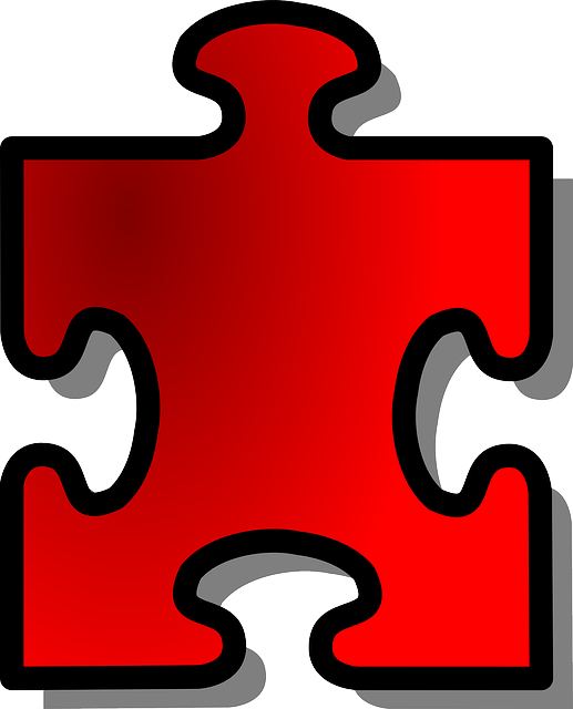 Piece Red, Shapes, Shape, Jigsaw, Puzzle, Piece - Puzzle Pieces Clip Art (900x1114)
