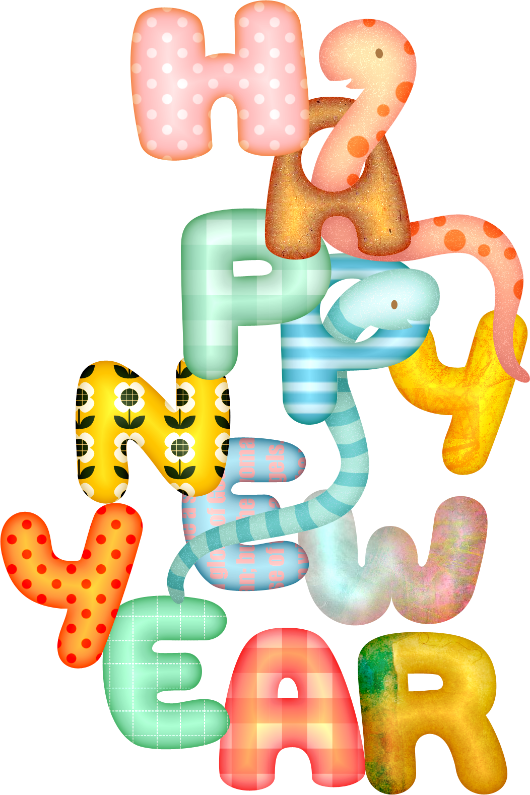 Happy New Year Snake Free Pic - Happy New Year Snake (1052x1578)