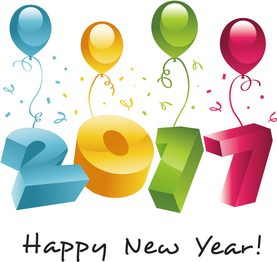 New Year Party Greeting Card Clip Art - New Year Party Greeting Card Clip Art (568x568)