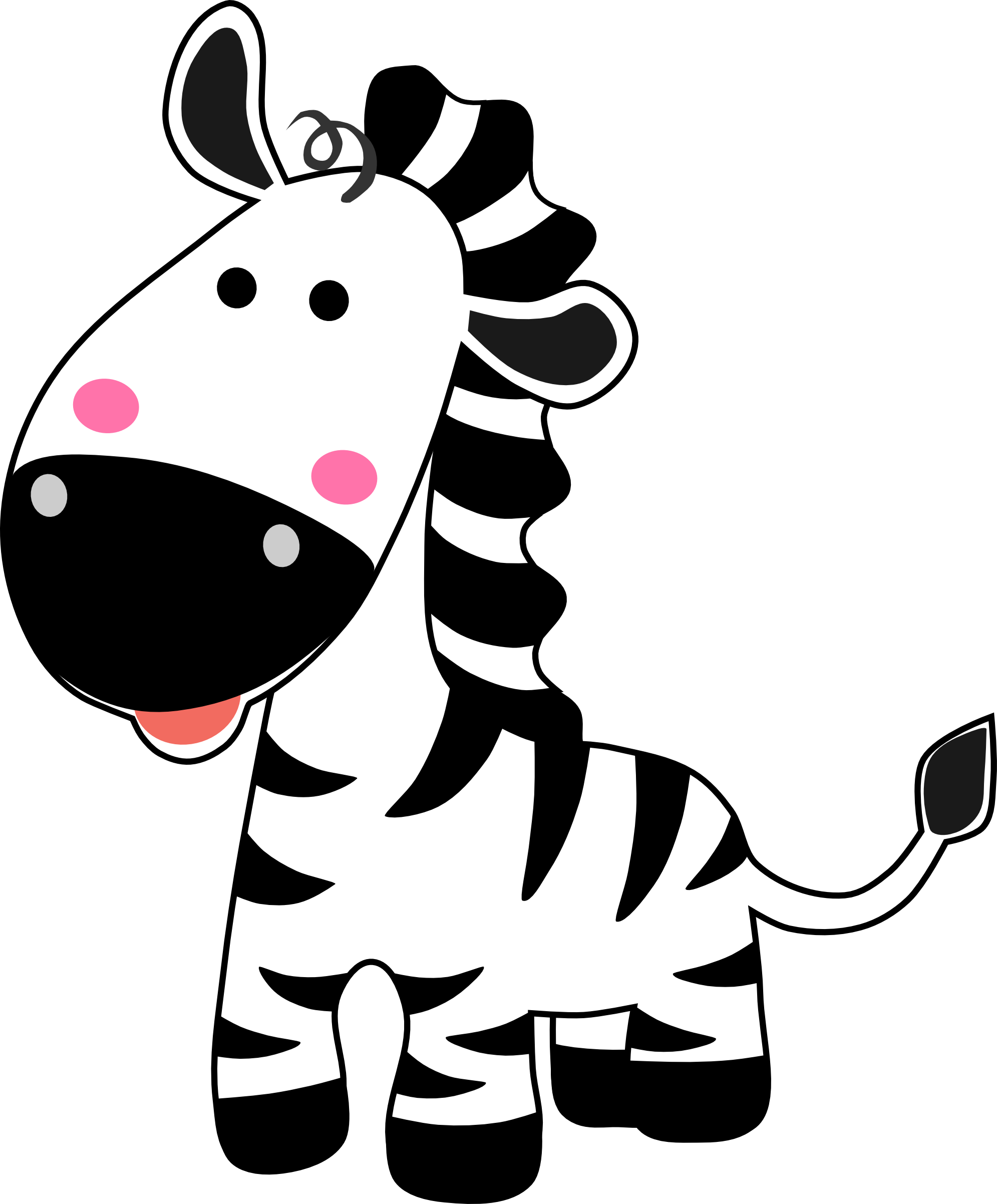 Discover Ideas About Clipart Baby - Zebra Safari Clip Art (1991x2404)