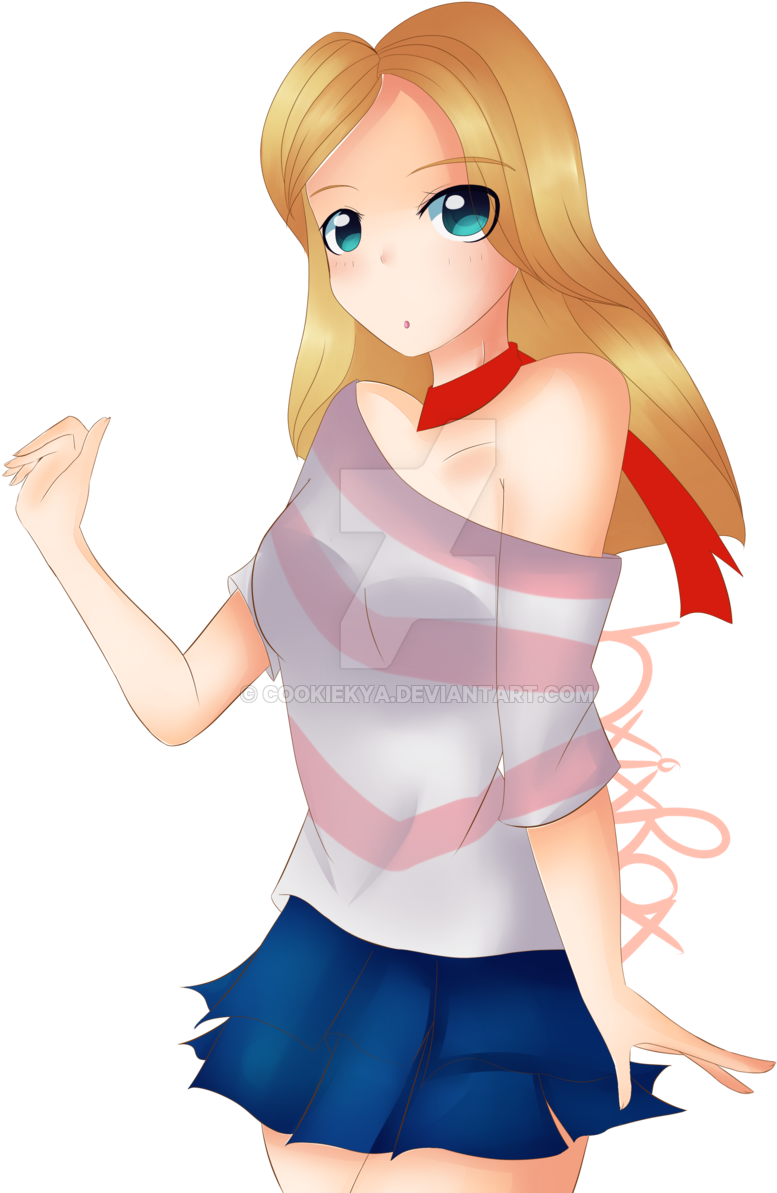Bobojoe's Fantage Drawing Contest Entry By Cookiekya - Girl (1024x1298)