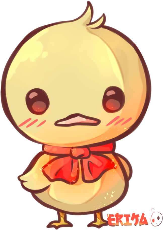 Drawn Duckling Kawaii - Kawaii Ducks (1024x1024)