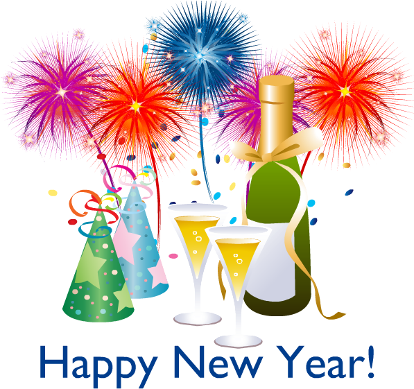 Happy New Years Logo - Nepali New Year 2075 (600x600)