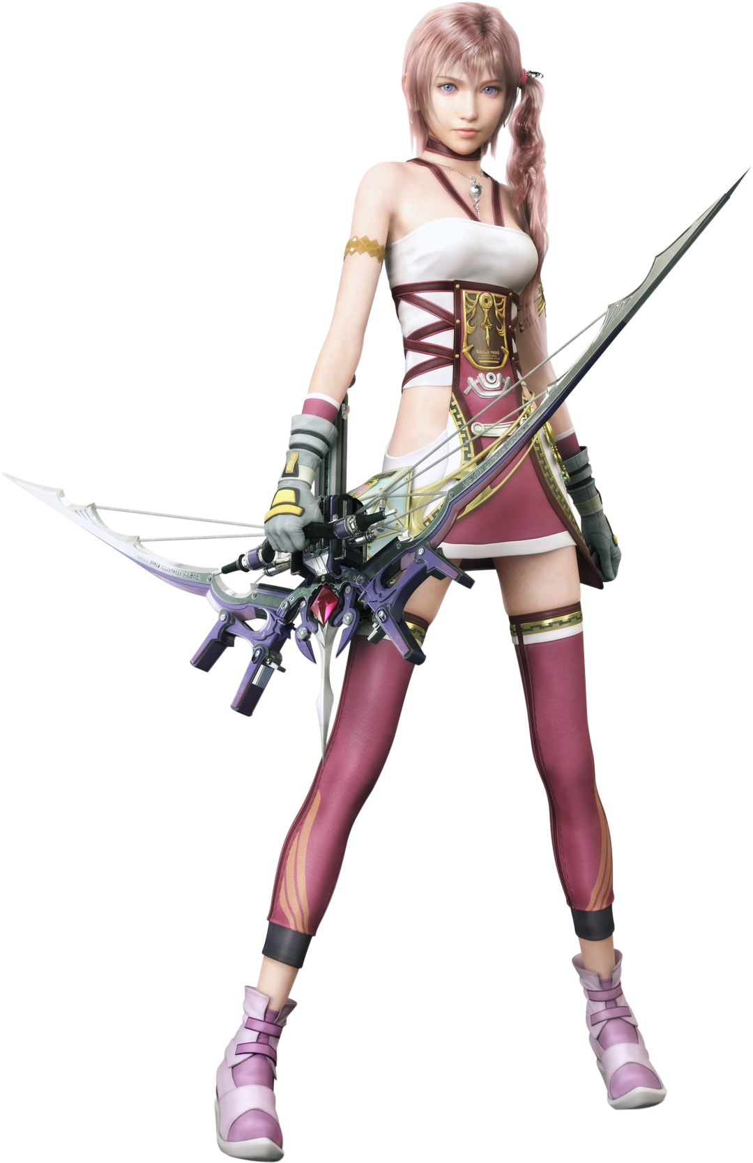 0032 August 23 2011 Final Fantasy 13 2 Serah - Final Fantasy Xiii-2 Ff 13-2 Serah Farron Cosplay Costume (1280x1920)