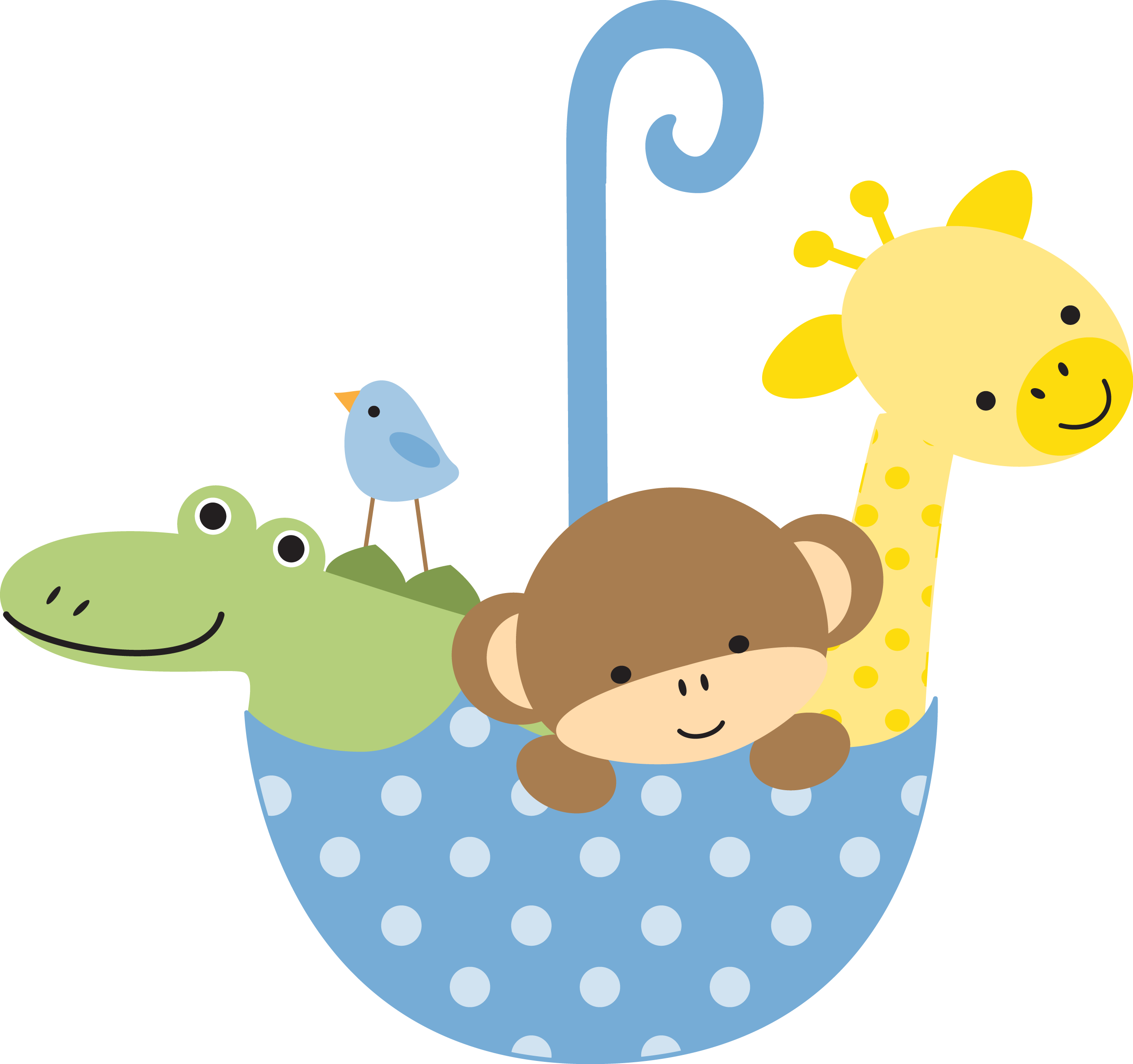 Baby Design, Baby Cards, Clip Art, Silver Christmas - Baby Animals Vector Png (2615x2456)