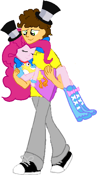Pinkie Pie And Cheese Sandwich - Cartoon (403x639)
