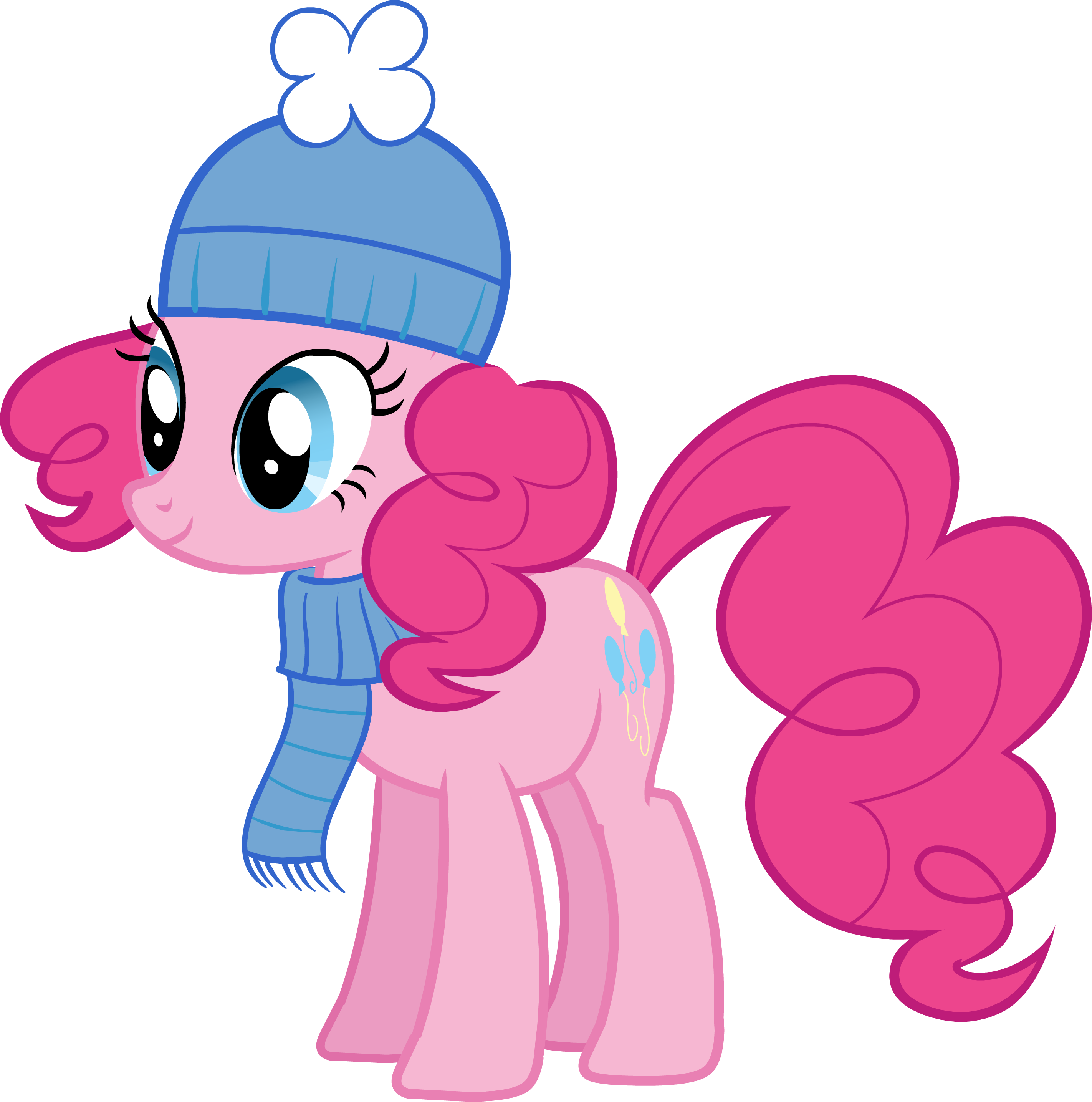 Pinkie Pie Hearth's Warming Eve Card Creator - My Little Pony Pinkie (2844x2869)