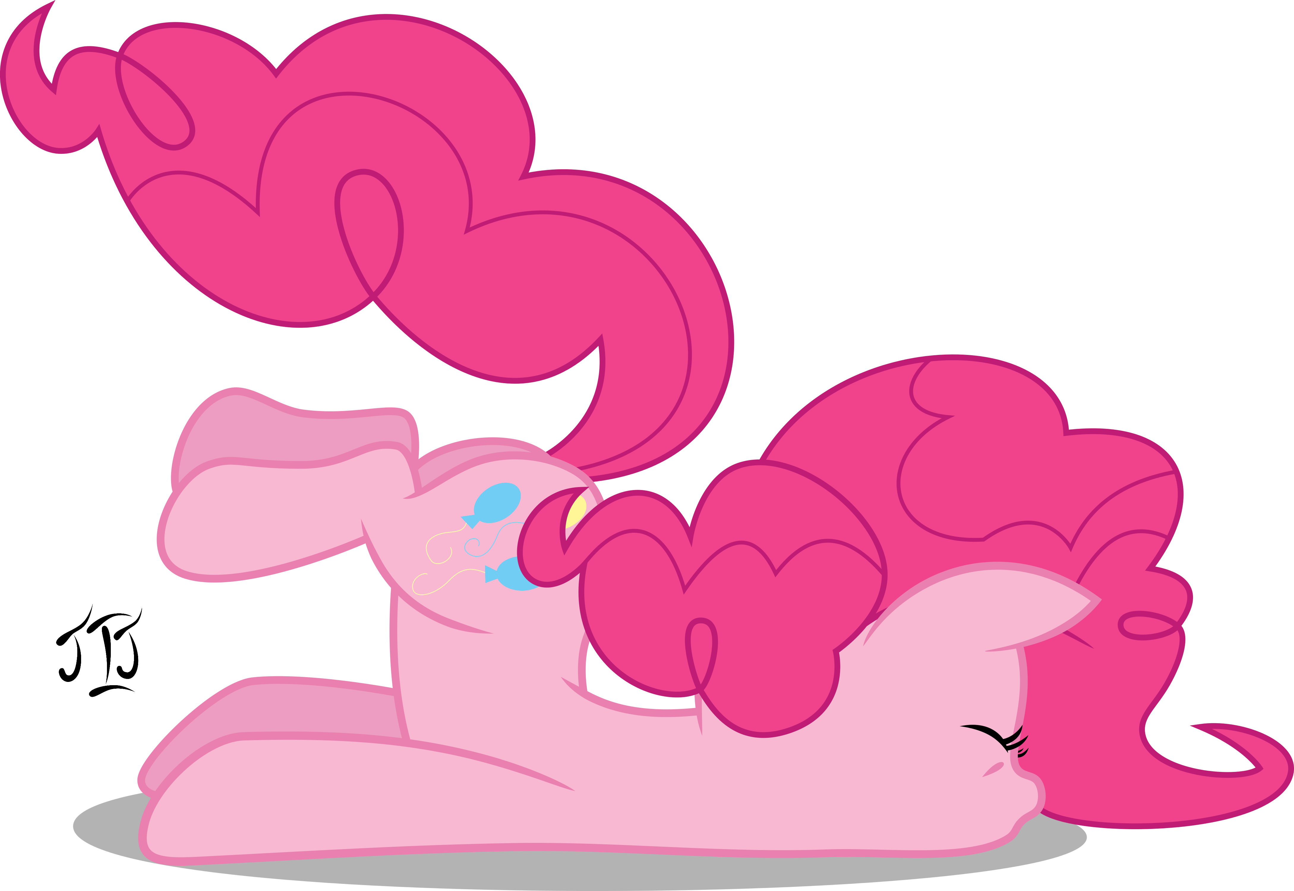 Faceplant Pinkie Pie By Mlp-scribbles On Deviantart - My Little Pony Pinkie Pie Run (4356x3000)