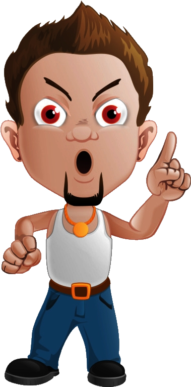 Cartoon Drawing - Ds - Cartoon Cartoon Character Bad Boys (650x765)