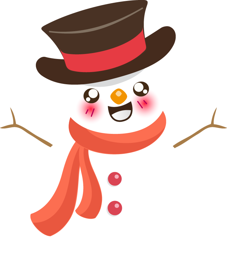 Snowman Clipart Melt - Snowman Clipart Cute (728x891)