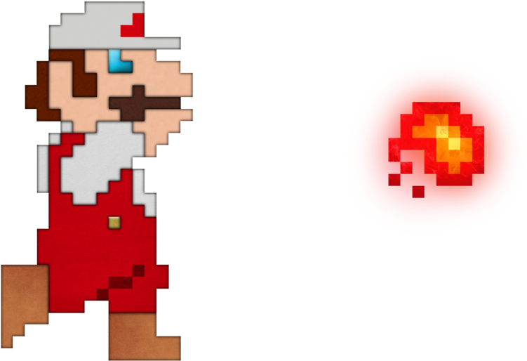8 Bit Fire Flower Mario (1024x580)