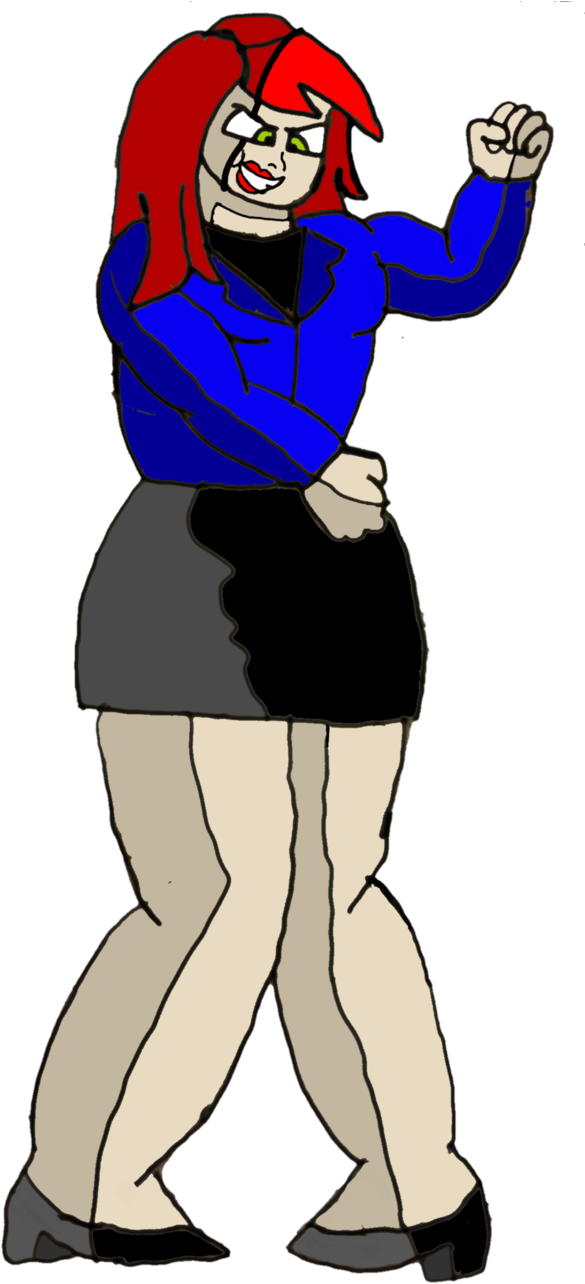 Black Widow Dancing Para Para By Kaijuboy455 - Illustration (591x1353)