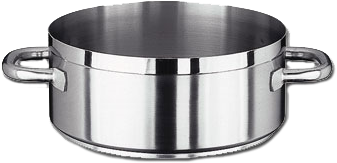 Vollrath 3304 Induction Brazier Pan - Vollrath (3315) 15 Qt Induction Casserole/brazier Pan (376x338)