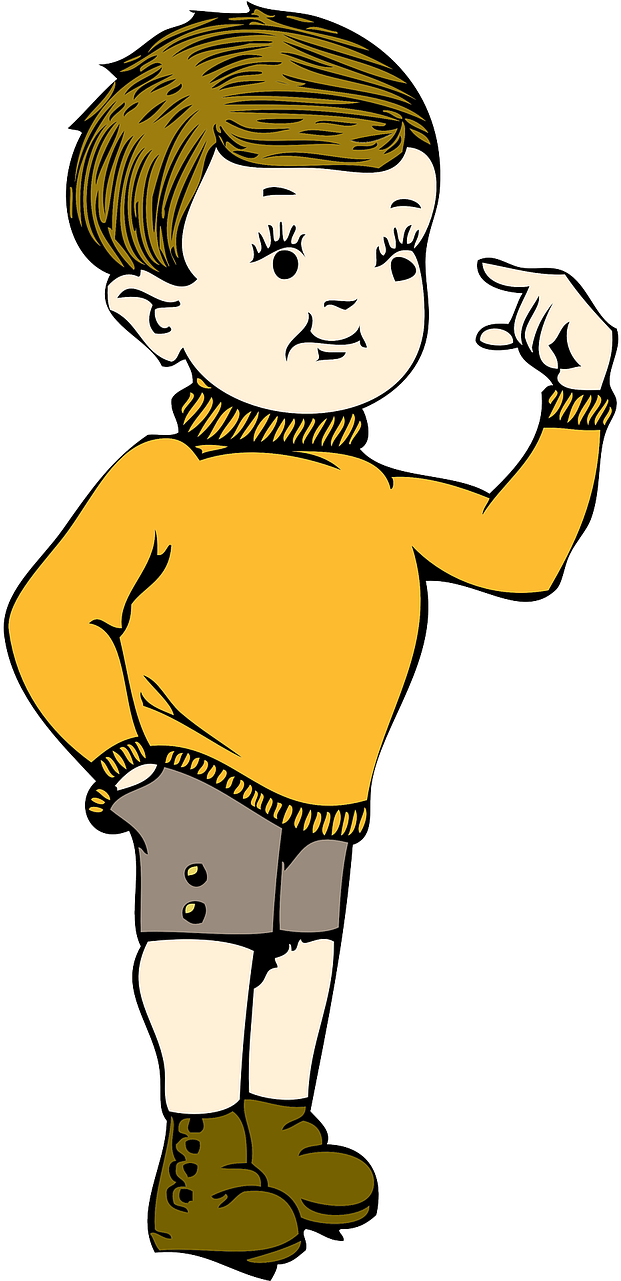 Boy Happy Child Drawing Kid Png Image - Little Boy Png (640x1280)