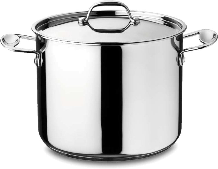 Stock Pots, Soup Pots And Multi-pots - Mepra Glamour Stone Saucepan With Lid, 22 Cm, Stainless (755x587)