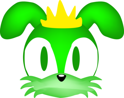 Gamerz31w 14 18 King Jazz Jackrabbit Vector Icon By - Jazz Jackrabbit (399x317)