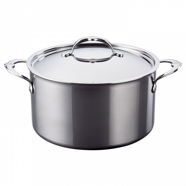Hestan Nanobond 26cm/7 - Hestan Nanobond Covered Stockpot, 26cm/7.6l: Made In (650x650)
