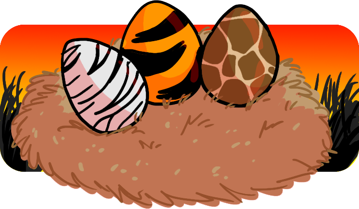 Safari Eggs By Jb-pawstep - Safari Eggs By Jb-pawstep (740x432)