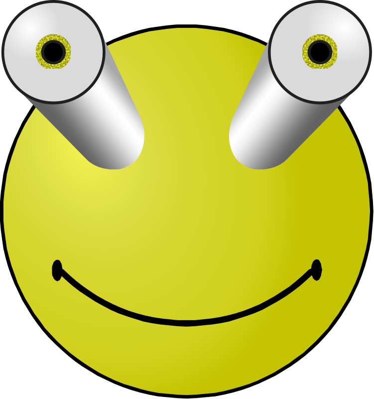 Bug-eyed Smiley - Tongue (751x800)
