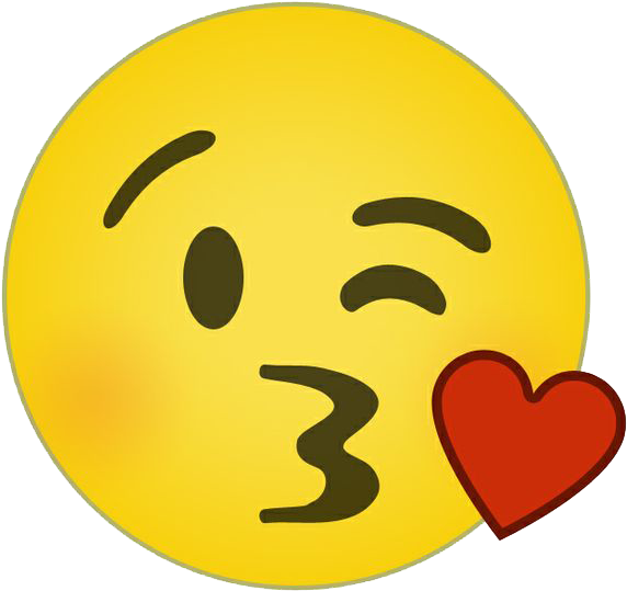Kiss Smiley Png Clipart - Equivalent Fractions Emoji (736x736)