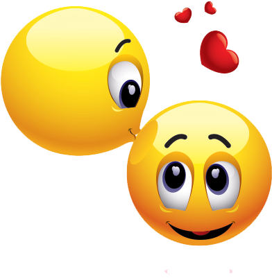 Kiss Smiley Transparent Png - Kiss Jokes In Hindi (425x425)