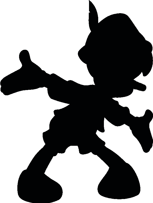 Students Will Learn Singing, Dancing, And Acting Skills - Pinocchio Silhouette (894x894)