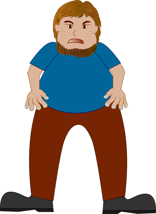 Giant Clipart Jack And The Beanstalk - Giant From Jack And The Beanstalk Clipart (500x687)