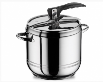 9 Litre Pressure Cooker The Perfect Home - Работа С Тенджера Под Налягане (426x592)