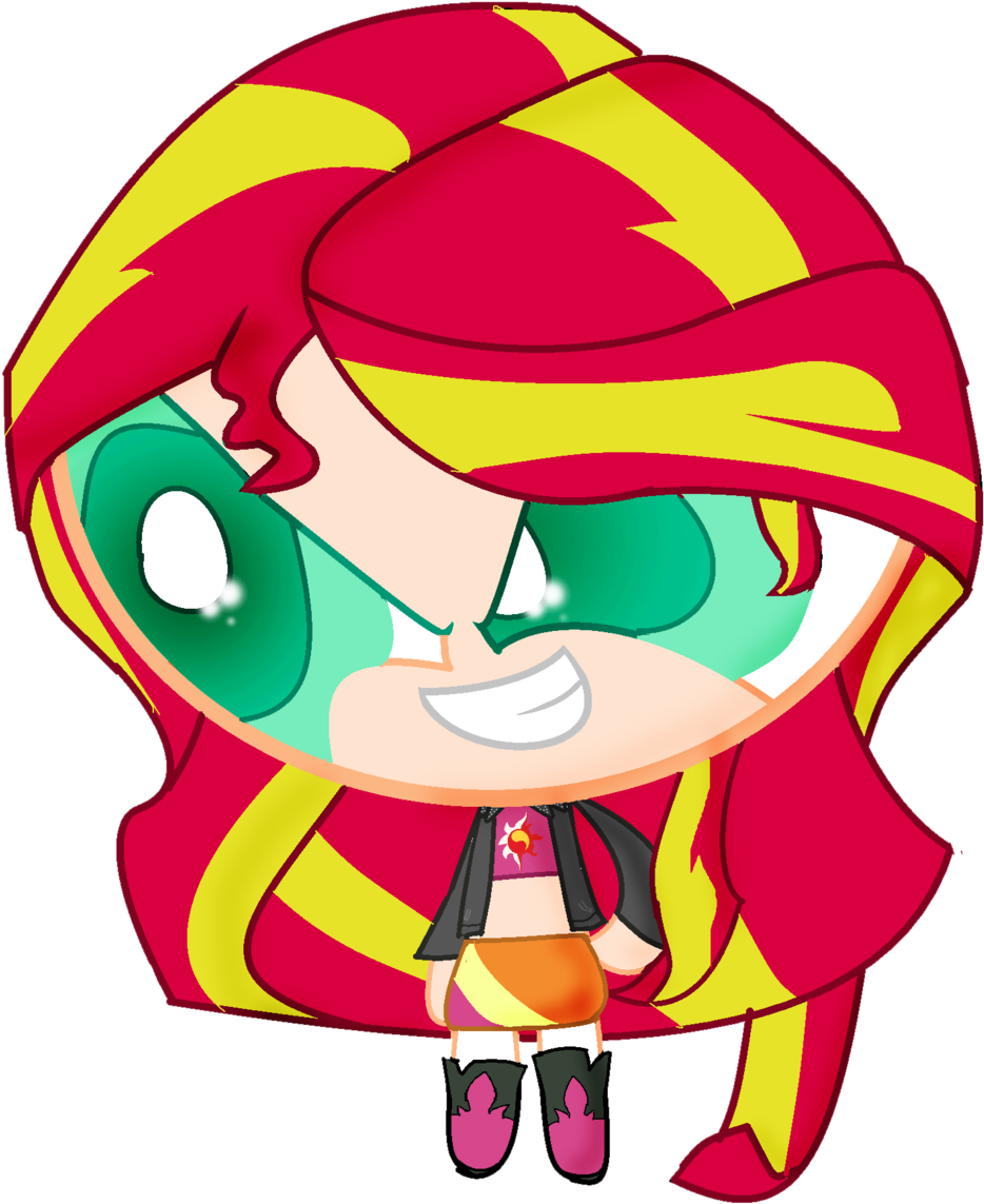 Sunset Shimmer By Rrosey89 Sunset Shimmer By Rrosey89 - Sunset Shimmer Powerpuff Girl (1024x1214)