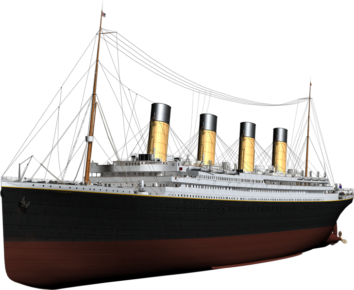 Rvt1 By Rms-olympic - Titanic Ship Png (729x598)