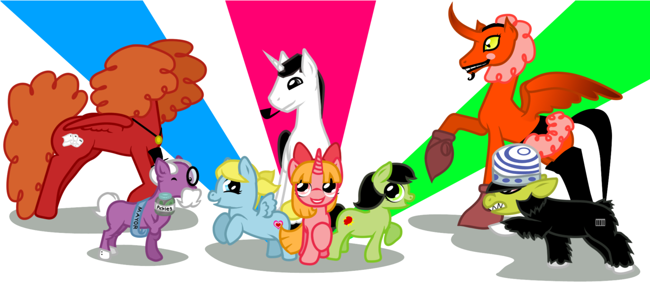 My Little Powerpuff Girls By Tsunaamii - Powerpuff Girls Criss Cross Criss (1333x600)