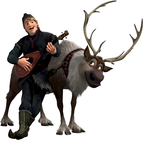 Frozen Kristoff Clip Art Oh My Fiesta In English Mmtqq5 - Frozen Kristoff E Sven (466x460)