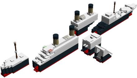 Lego Ideas Rms Titanic - Lake Freighter (440x320)