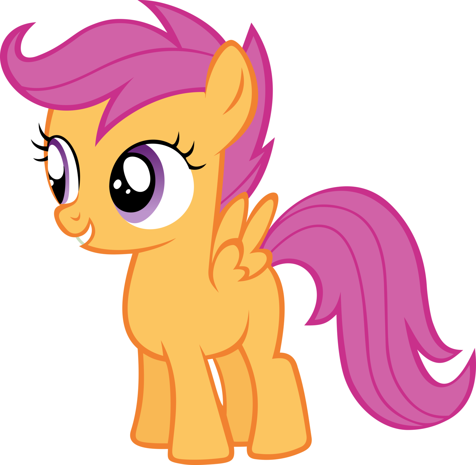 Powerpuff Girls Blossom Flying Download - Scootaloo My Little Pony (1600x1562)