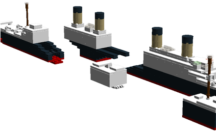 Lego Ideas Rms Titanic - Barge (440x320)