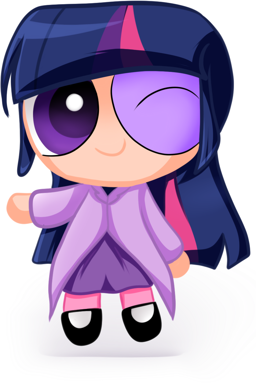 The Powerpuff Girls - Twilight My Little Pony Powerpuff Girls (900x1442)