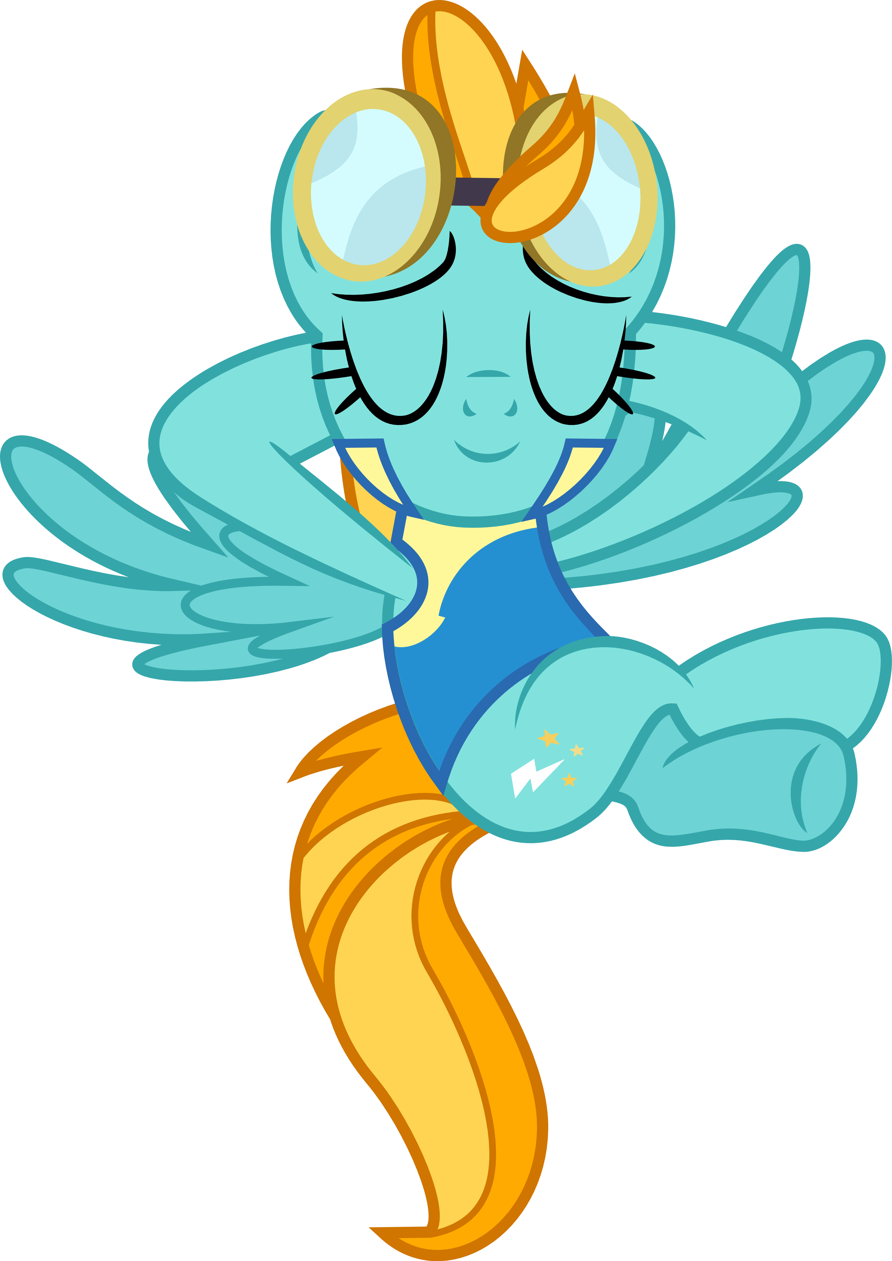 I'm In Between Rarity And Lightning Dust I Hate Getting - Lightning Dust Wonderbolt Academy (3129x4421)