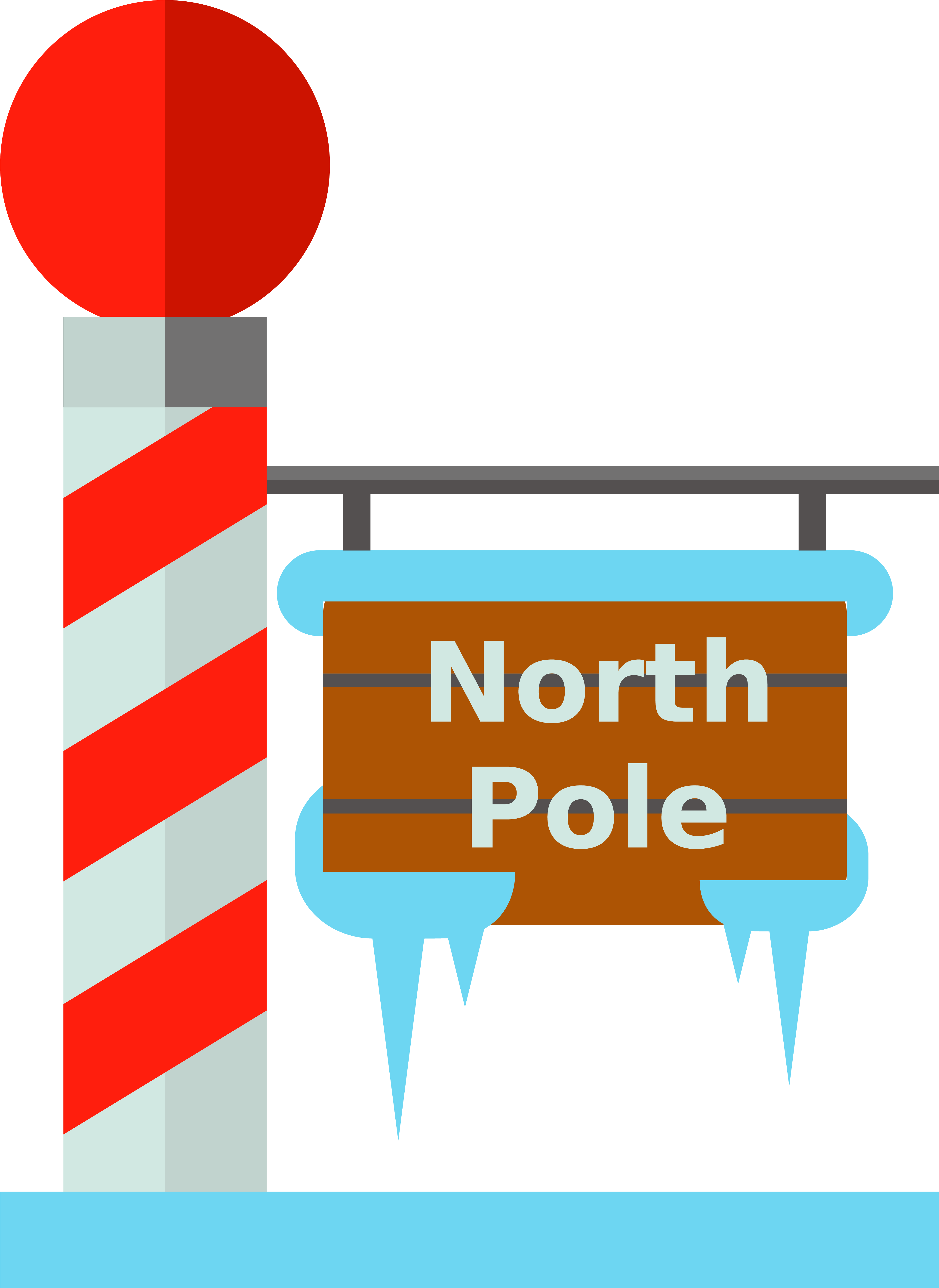 North Pole Clip Art - North Pole Clip Art (4061x5567)