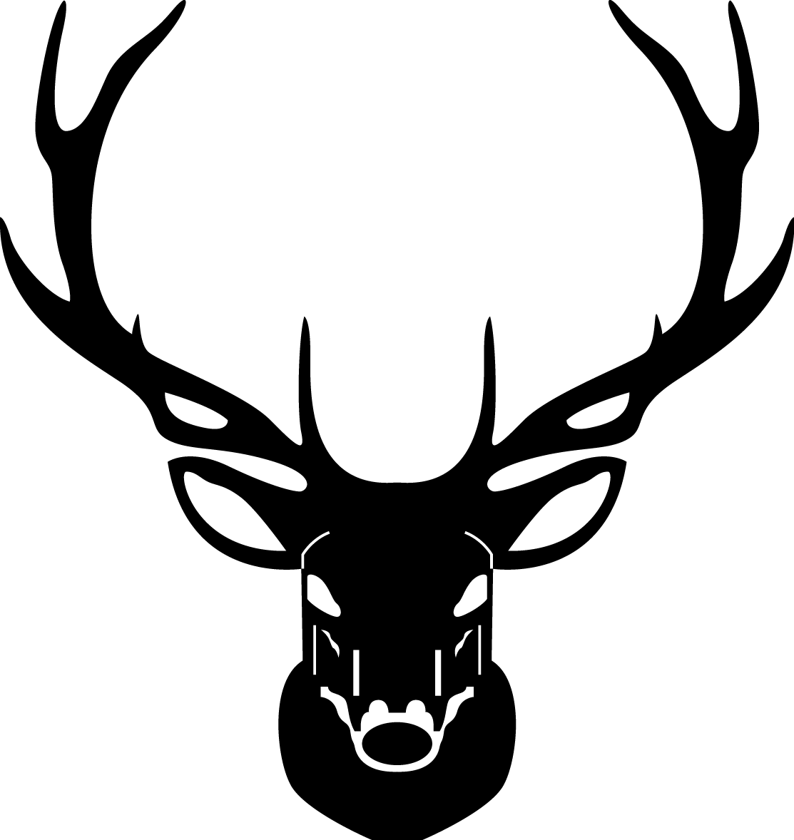 Wild Deer Logo - (1113x1178) Png Clipart Download