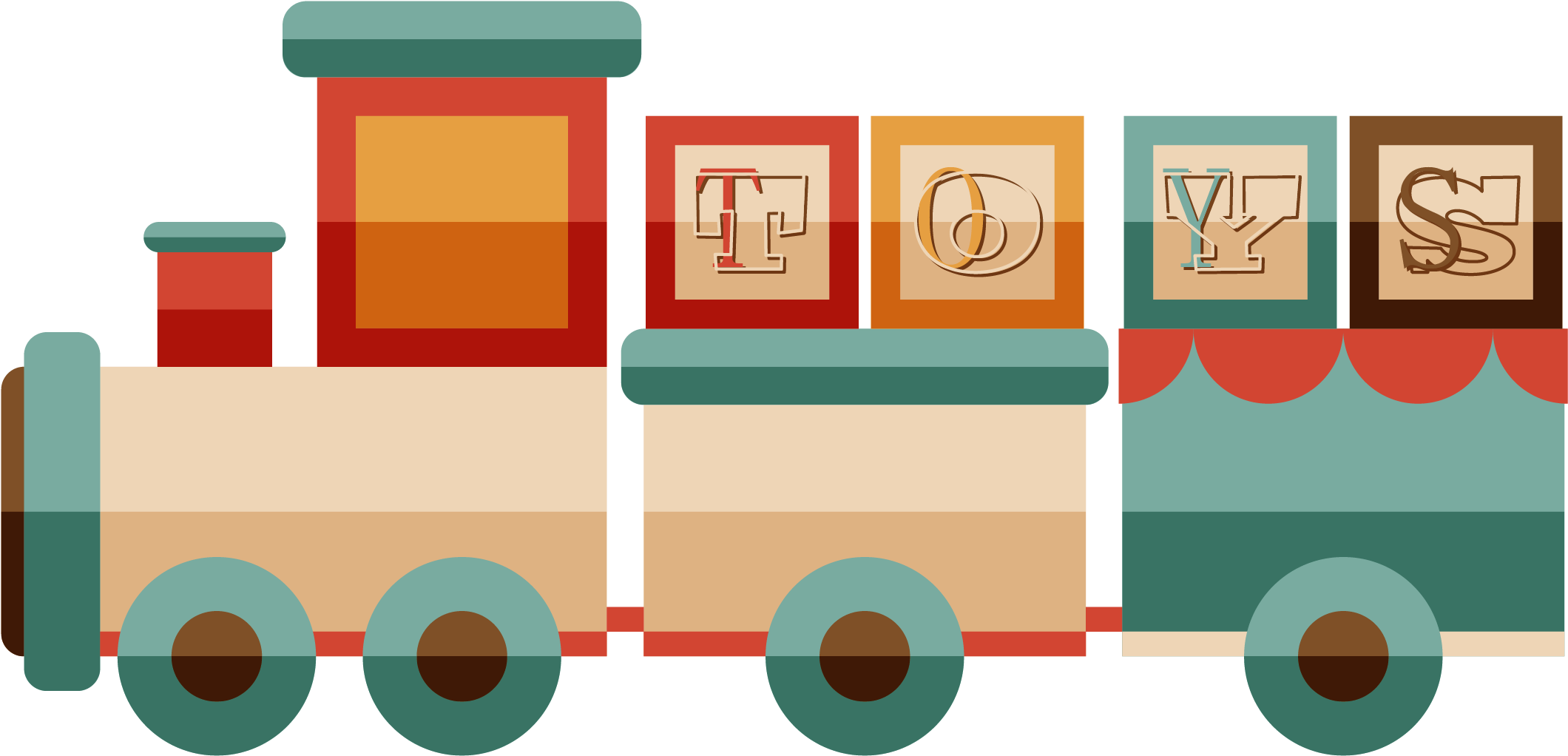 Toy Vintage Clothing Retro Style Illustration - Toy Vintage Clothing Retro Style Illustration (2725x1311)