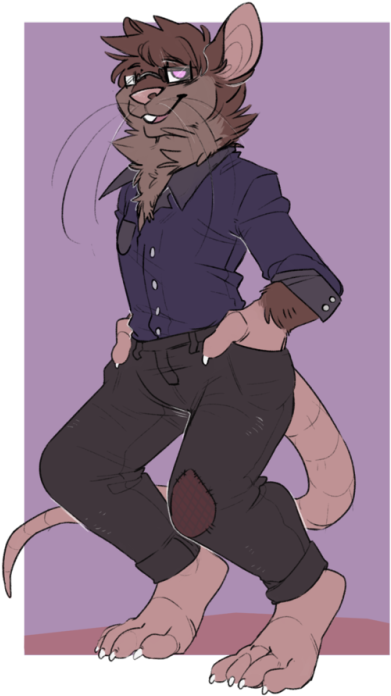 Flats For @smokeychar/fa - Cartoon (500x731)