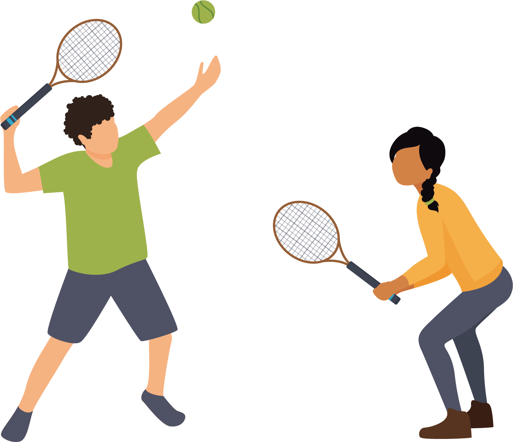Rackets Sport Badminton Tennis - Actividades Deportivas Verano 2018 (2126x2126)