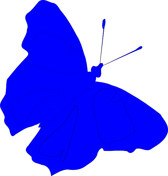 Blue Colour Cilp Art (570x598)