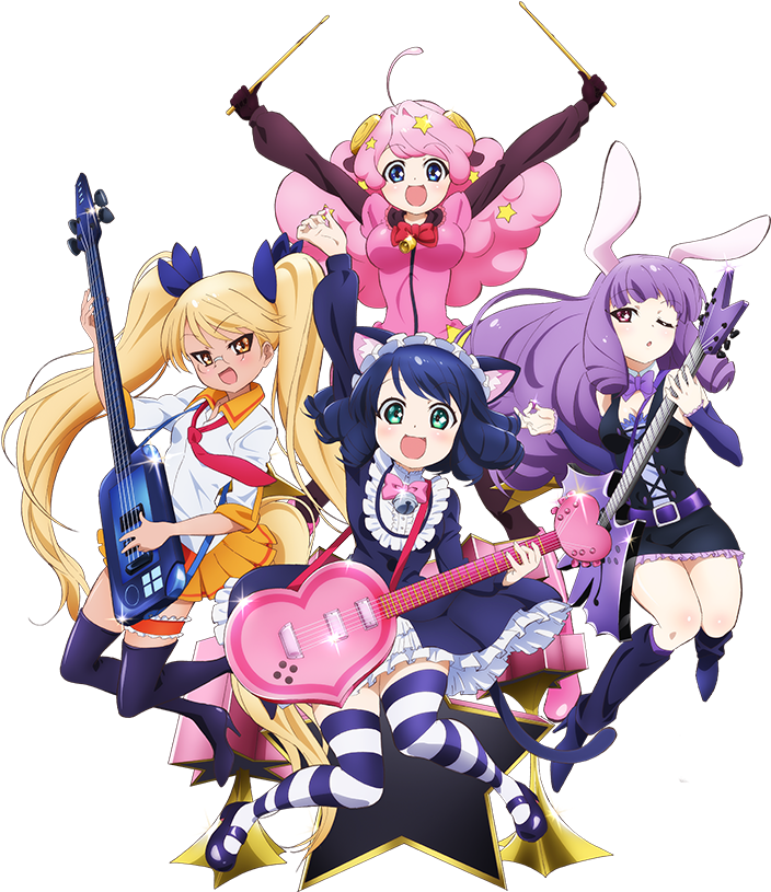 Show By Rock If It's Good We Plan To Do A Group Cosplay - Show By Rock Anime Dvd (762x814)