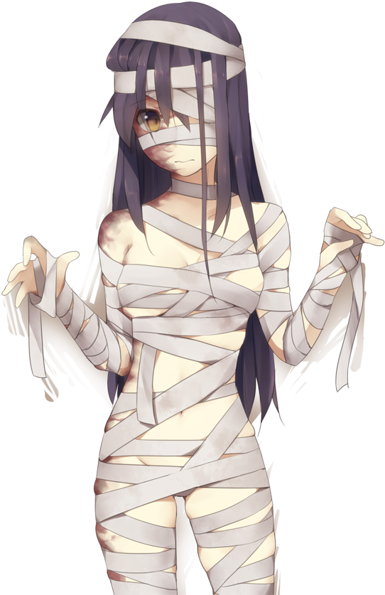 38847424 - Anime Girl Mummy (600x853)