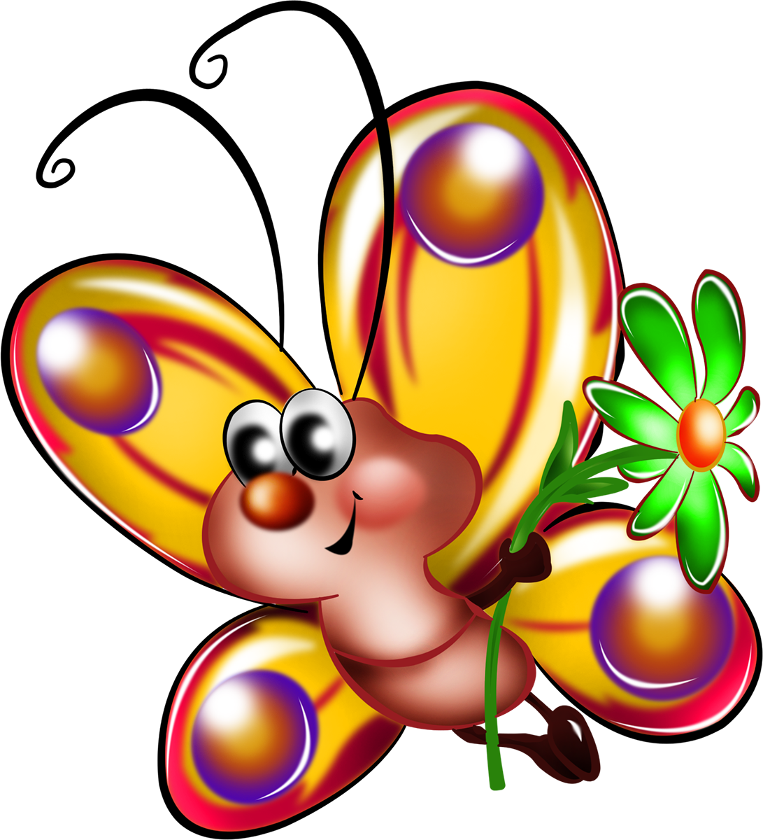 0 10c8ce 1b7a6f31 Orig - Мультяшная Бабочка (1091x1200)