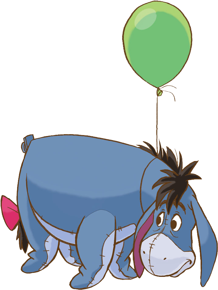Eeyore Clip Art - Winnie The Pooh Eeyore (749x978)