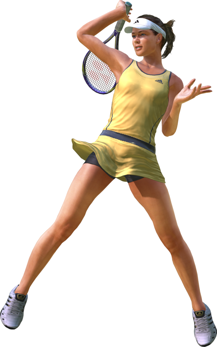 Virtua Tennis 4 Ana Ivanovic Top Spin 4 Xbox - Virtua Tennis 4 Ana Ivanovic Top Spin 4 Xbox (750x1198)