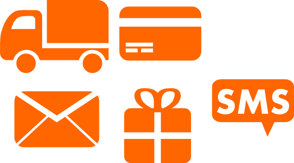 Parcel Icons Clip Art At Clker - Vektor Pengiriman (2400x1330)