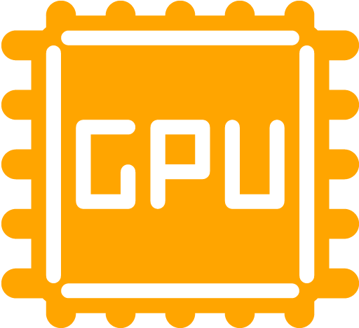 Orange Cpu Icon - Hardware Icon Green (512x512)